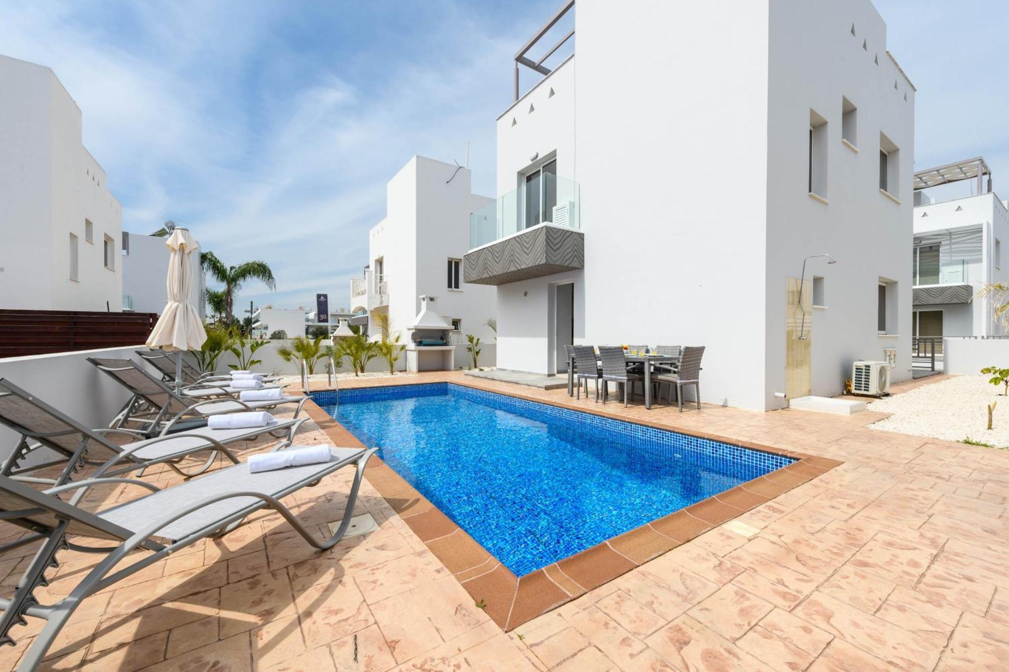Nissini Villa #4 圣纳帕 外观 照片